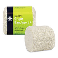 Relicrepe Crepe Bandage  5cm x 4.5m